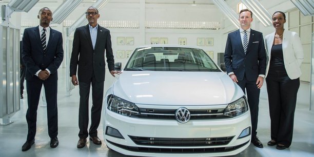Automobile : le premier véhicule Volkswagen « Made in Rwanda »